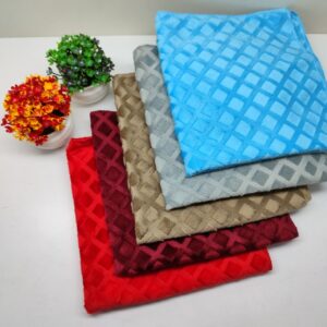 دستمال مخمل طرحدار