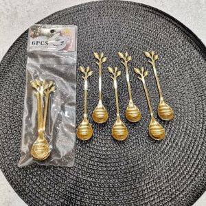 قاشق چای خوری برگی
